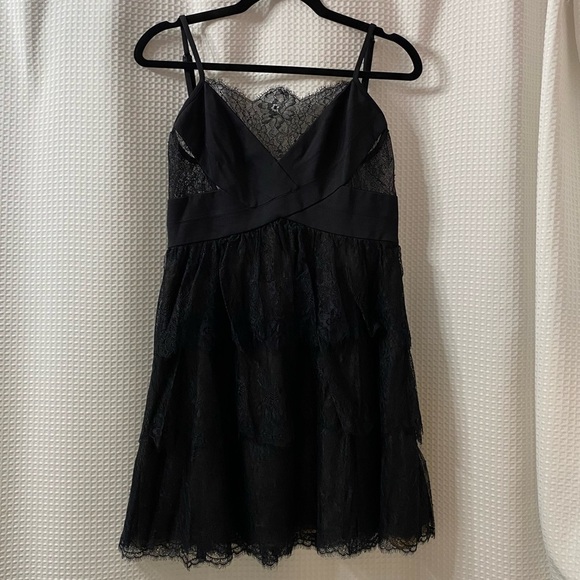 BCBGMaxAzria Cantilly Lace Ballerina Cocktail Dress - Picture 2 of 7